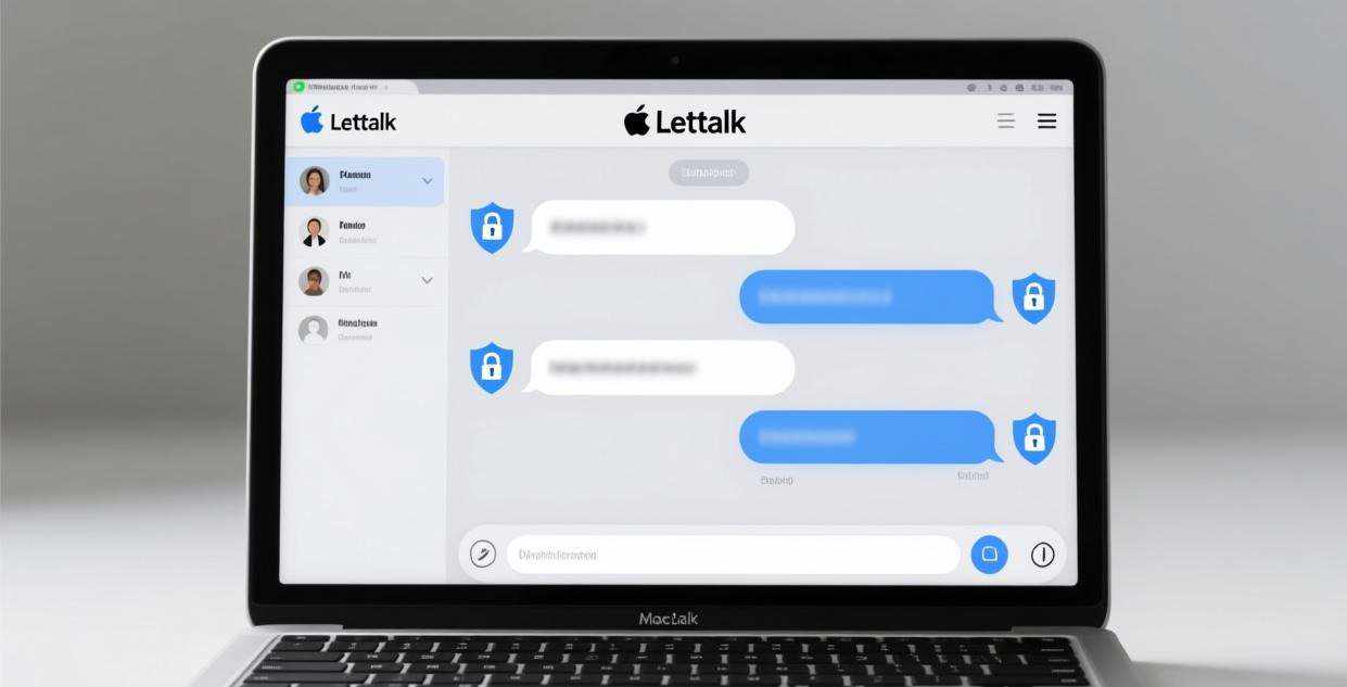 Lettalk 适用于 Mac 系统的版本界面