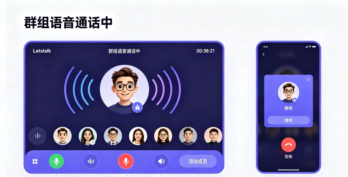 Letstalk电脑版 - 安全聊天软件|加密通讯客户端官网