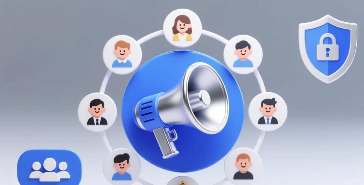 Letstalk 使用指南：通过标签群发广播，无需创建群组即可一键发送